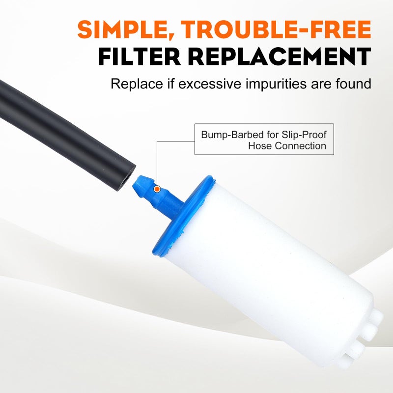 Hipa 506264101 Fuel Filter for Husq-varna K970 K760 K770 K950 K650 K750 K960 K1250 371K 375K 3120K 3122K Concrete Saw Parts Replaces 506264111 4Pcs - Image 5