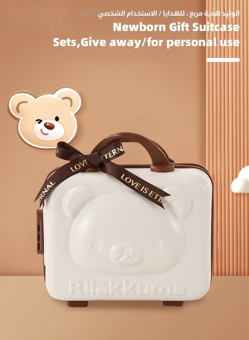 HOOKOR 23PCS Newborn Baby Gifts Set, Newborn Layette Gift Set, Baby Clothes Accessories Set for Boys and Girls, Premium Cotton, Perfect Gift Box with Beautifully Suitcase for Spring Summer Autumn Winter - Image 4