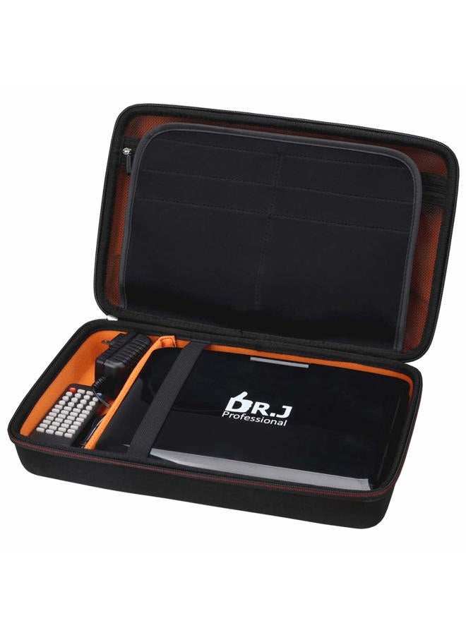 Mchoi Hard EVA Travel Case for DR. J 12.5" Portable Car Headrest Video Player/DR. J Professional 1080P Mini Projector, CASE ONLY - Image 1