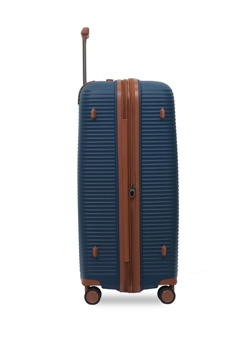President PP  3-piece luggage set High-quality Travel bag ( S,M,L) spinner wheels, Model -97980 ( NAVY ) - Image 5