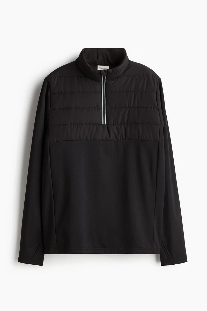 اتش اند ام Padded Mid Layer Sports Top