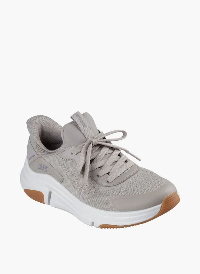 SKECHERS Women's BOBS SPARROW FLEX Lace-Up Closure Sports Shoes - 117628-TPE