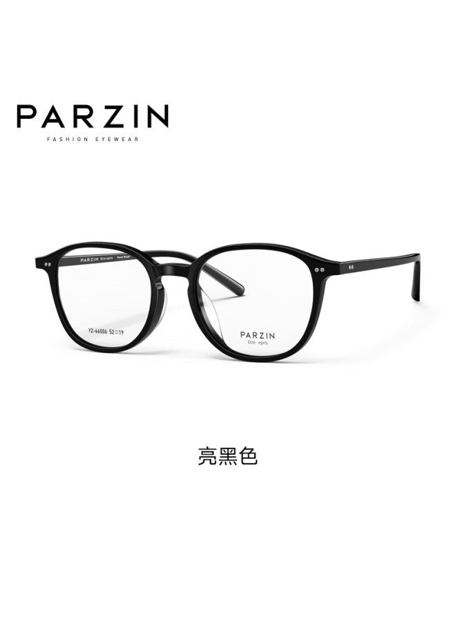 Parzin Uni Lightweight Rectangular Eyeglass Frame For Myopia With D-shaped Frame, Model 66006 - Image 3