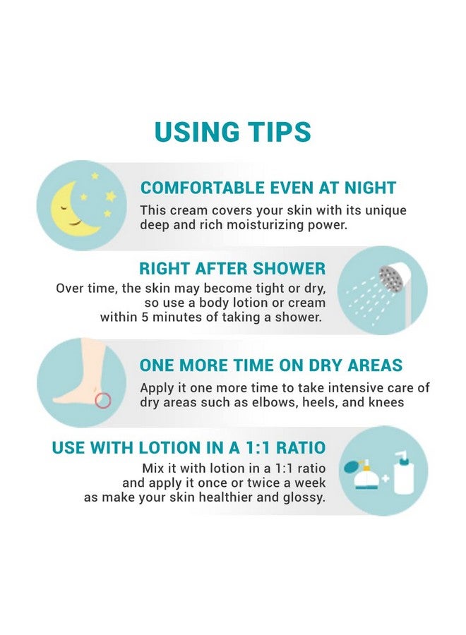 derma b كريم الجسم ديرما بي الترطيب الفائق مع زيت الزيتون والألانطوين، ترطيب البشرة يدوم 48 ساعة، 14.54 أونصة سائلة، 430 مل - Image 5