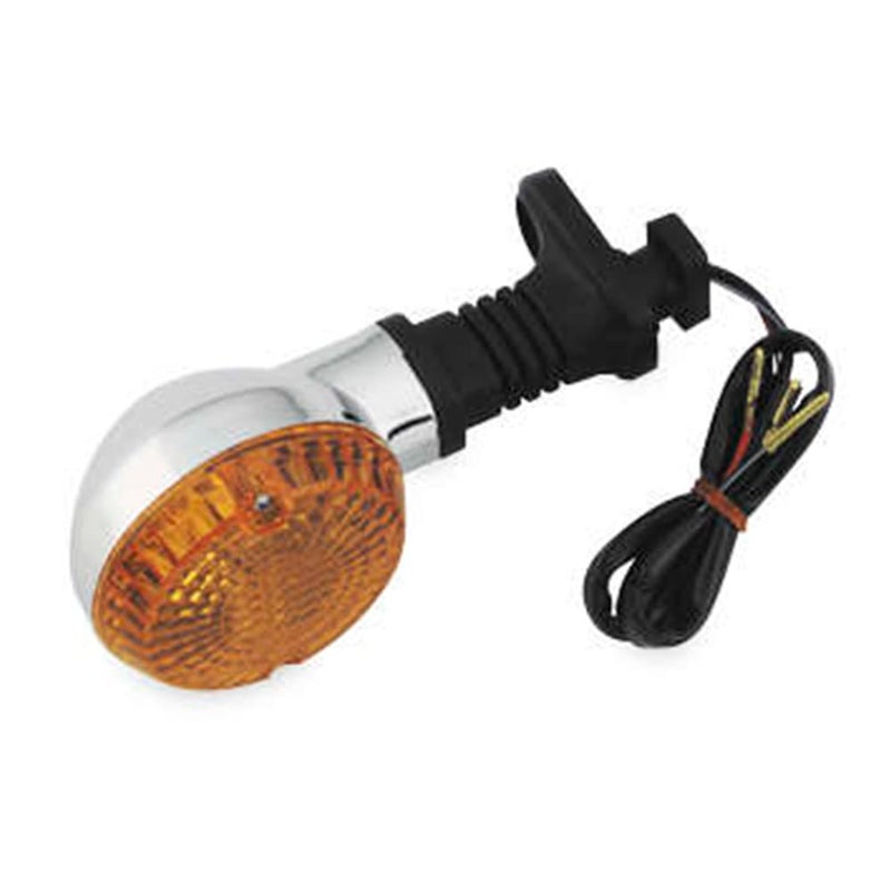 BikeMaster Motorcycle Turn Signal Left Front Compatible for 1990 Kawasaki EN450A 454 LTD