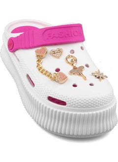 TwinGo 312 White Women's Stone Slippers  - Image 1
