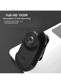 Soofam كاميرا الحركة كاميرا رياضية صغيرة مع مشبك خلفي للدراجات الرياضية 1920P 32G TF Card  - Image 3