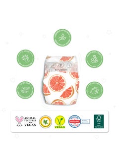 PureBorn Organic Bamboo Diapers Value Pack Size 4 48 Diapers  - Image 2