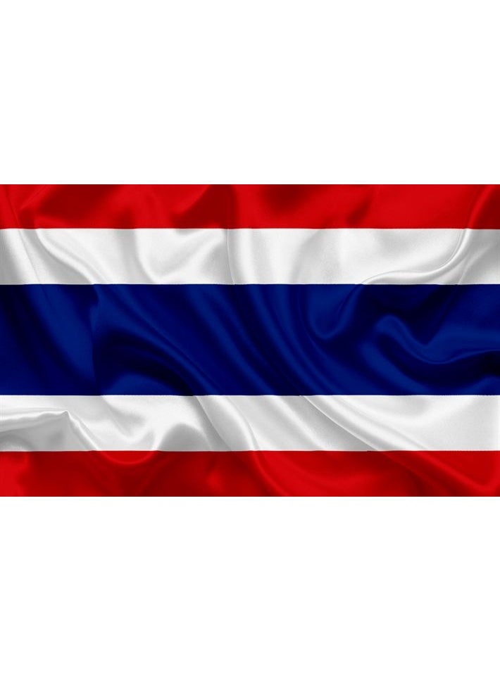 ARS Thailand Flag - Heavy-Duty 210D Satin, Thailand Flag for Outdoor/Indoor, Fade Resistant, Flag Day, And Home-Polyester, Sport Day, FIFA World Cup-Size Available - Image 3
