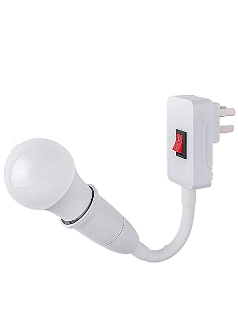 ELTRAZONE Flexible Universal E27 UK Plug AC Lamp Bulbs Holder  - Image 3