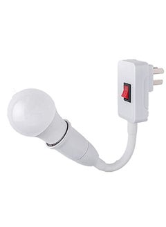 ELTRAZONE Flexible Universal E27 UK Plug AC Lamp Bulbs Holder  - Image 1