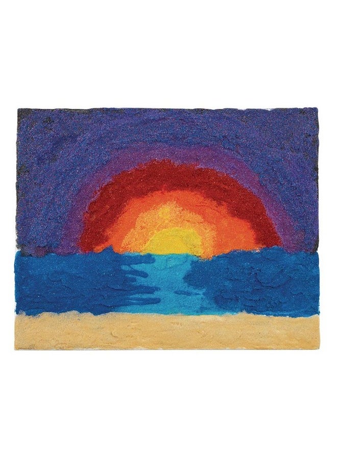 Colorations Colorful Vibrant Sand 22 Oz Jar For Arts And Crafts & Play Activity Royal Blue  - Image 4