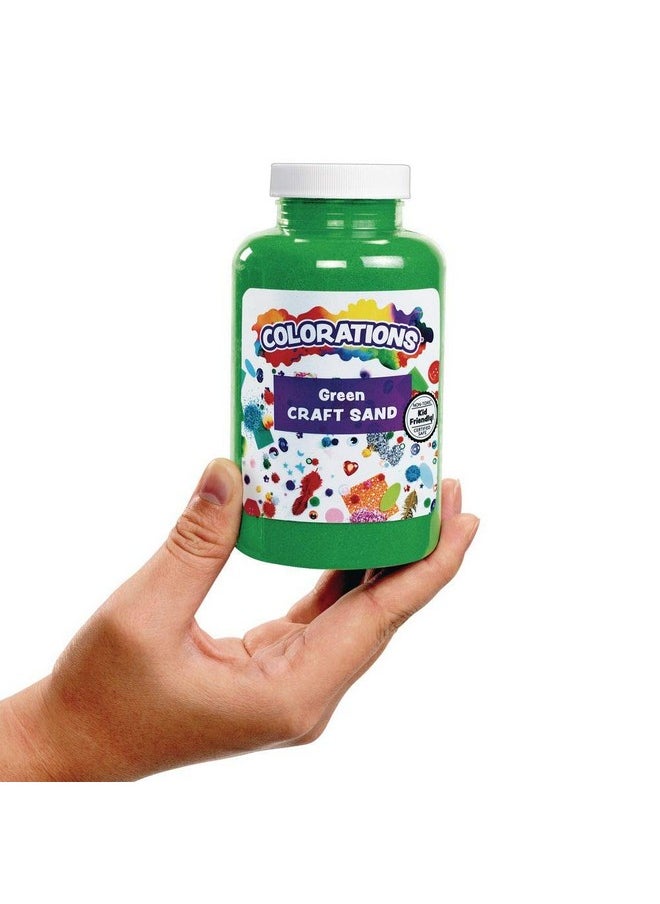Colorations Colorful Vibrant Sand 22 Oz Jar For Arts And Crafts & Play Activity Royal Blue  - Image 5