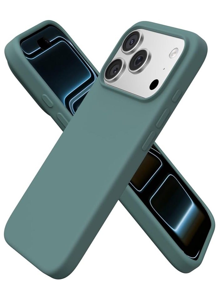 Unipha iPhone 17 Pro  Silicone Case pine Green - Image 1