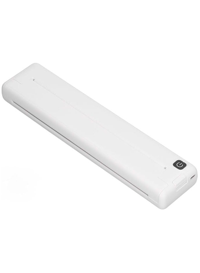 erorex A4 Thermal Printer 200dpi Mini Portable Bluetooth Rechargeable Inkless Thermal Mobile Printer Compatible with IOS, Android, Printers Wireless for Travel, Mobile Office, School - Image 1