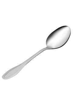hoffmayer 12-Piece Stainless Steel Spoon Set 25CM Silver  - Image 2
