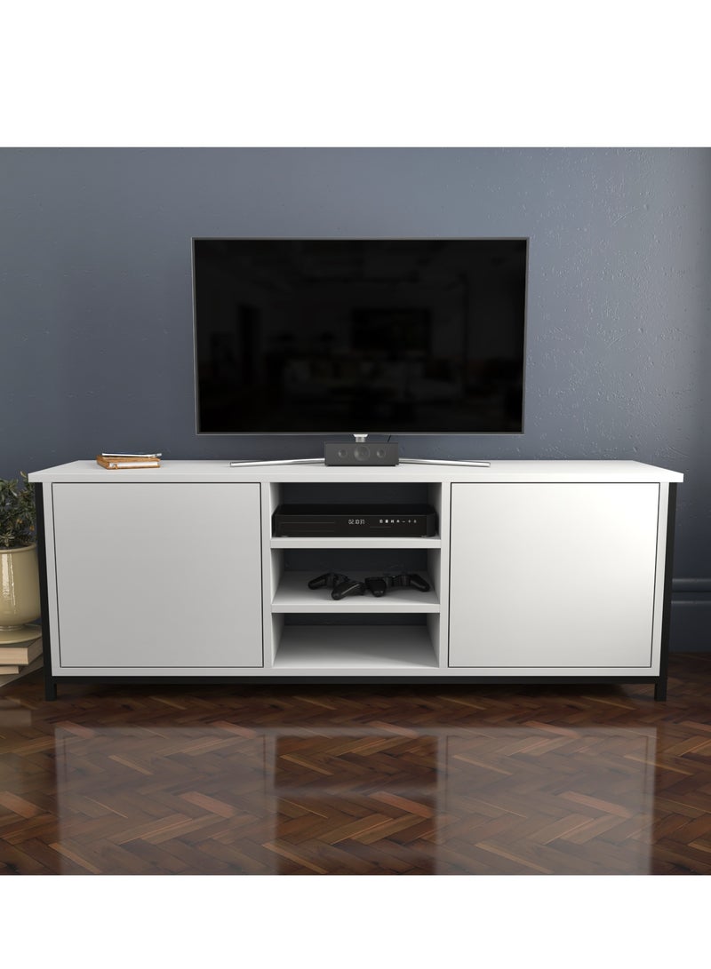 ديكوروتيكا طاولة تلفاز  أوتيس Otis بعرض 140 سم / حامل تلفزيون حتى قياس 63 بوصة - Image 1