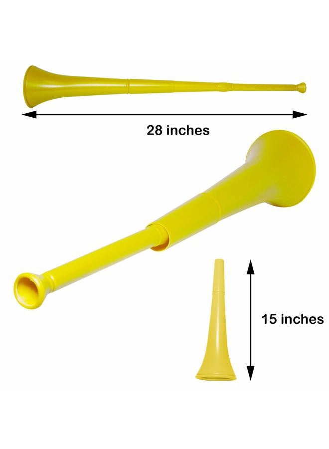 Tiamon بوق الملعب القابل للطي - 28" - أصفر - Image 2