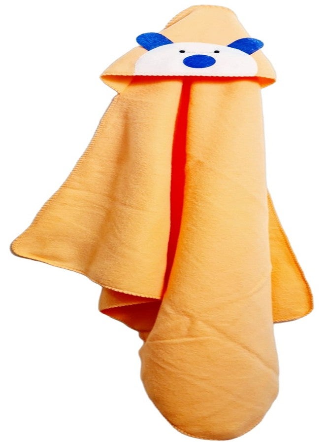 First Kick Baby Blankets Newborn Combo Pack of Rainbow A/C Blanket for Baby Wrapper Durable Polyester for Baby Boys and Baby Girls, Pack of 3 Orange Green Peach - Image 4