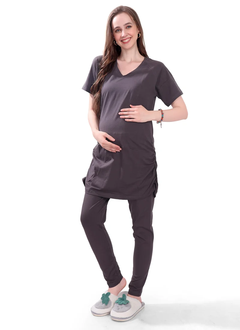 TUMMY Maternity Half Sleeves T-shirt