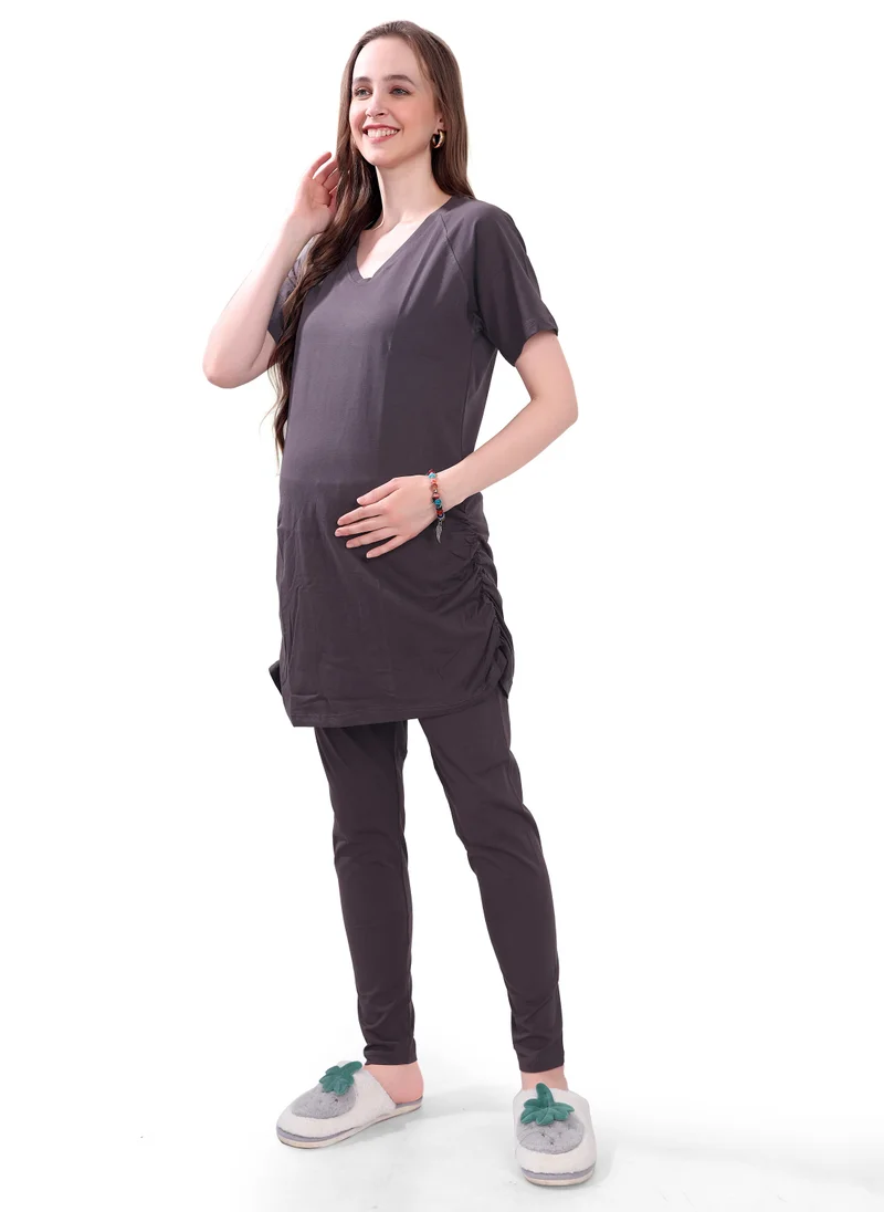 TUMMY Maternity Half Sleeves T-shirt