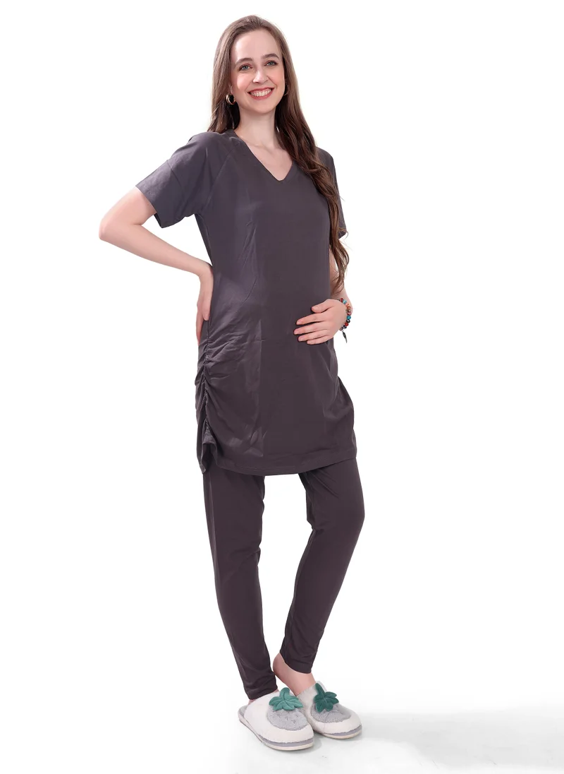 TUMMY Maternity Half Sleeves T-shirt