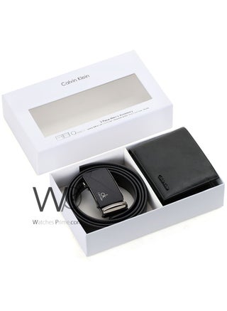 Calvin Klein Jeans Gift Set Calvin Klein Men's Black Wallet Belt