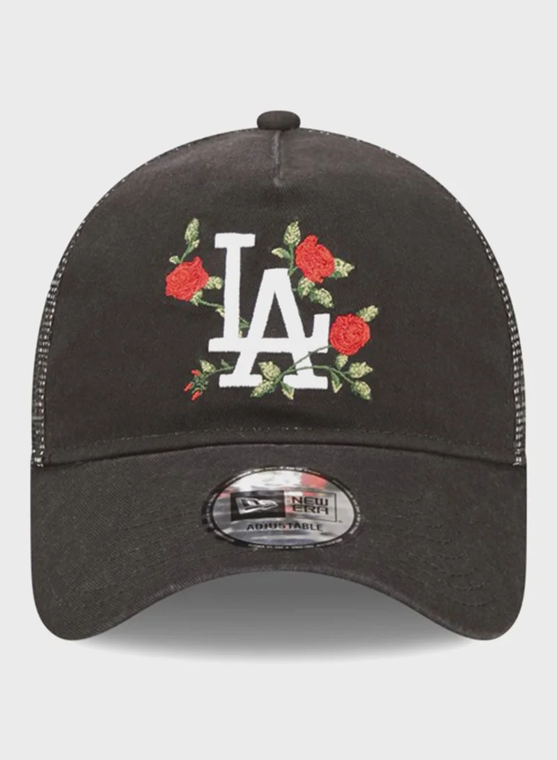 NEW ERA Los Angeles Dodgers Flower Trucker Cap