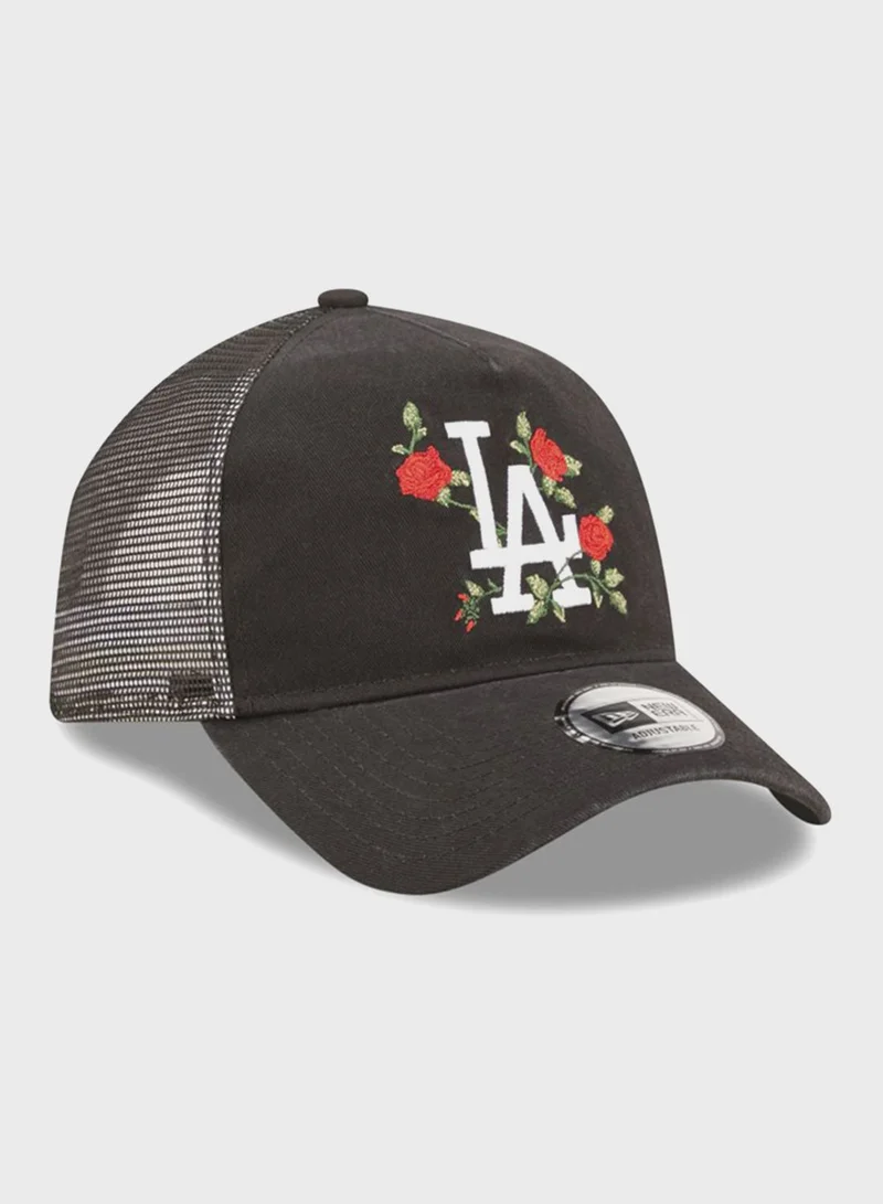 NEW ERA Los Angeles Dodgers Flower Trucker Cap
