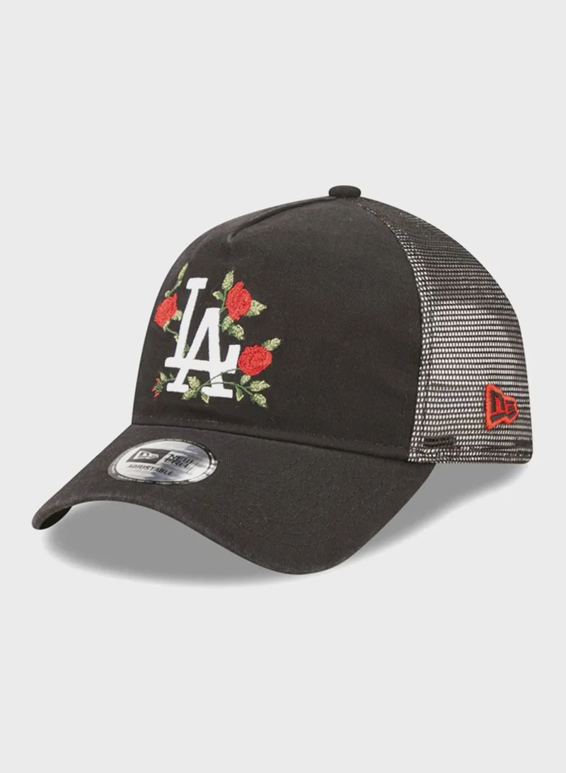 NEW ERA Los Angeles Dodgers Flower Trucker Cap