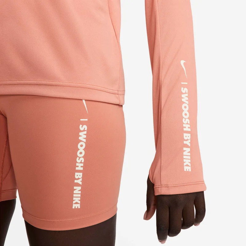 Nike Peach Women's Pacer Dri-FIT Sweatshirt for Women | Best Price UAE