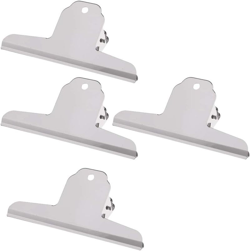 كلاراكو 4 مشابك ورق كبيرة ومتينة وقوية، مثالية لتنظيم الورق في المنزل والمكتب، رائعة للرسم والتلوين والكتب والخرائط والورق والملابس، مقاس 12 × 16 × 14.5 سم - Image 3