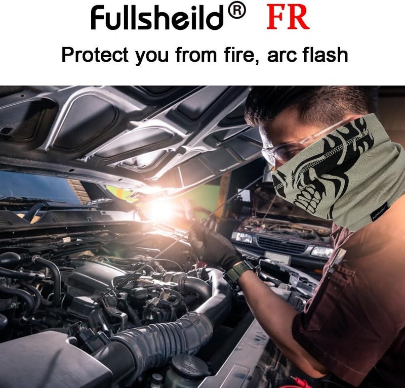 Fullsheild FR Flame Resistant Face Mask Full Cover Neck Gaiter Snood for Welding Hunting Army Military Working - Image 4