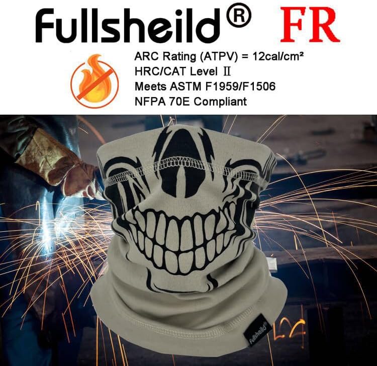Fullsheild FR Flame Resistant Face Mask Full Cover Neck Gaiter Snood for Welding Hunting Army Military Working - Image 3
