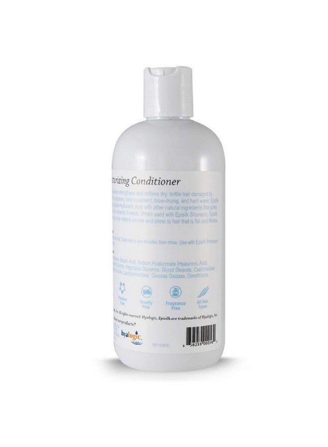 Hyalogic بلسم إيبيسيليك بلسم فك التشابك مع حمض الهيالورونيك (HA) مقوي للشعر وبلسم طبيعي لجميع أنواع الشعر بلسم مريح 10 أوقية سائلة. - Image 4