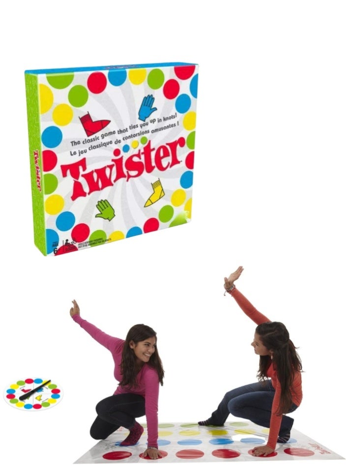 تويستر تحدي السجادة الملتوية: لعبة ممتعة في الأماكن المغلقة والمفتوحة لحفلات العائلة والأطفال - فكرة هدية رائعة - Image 1