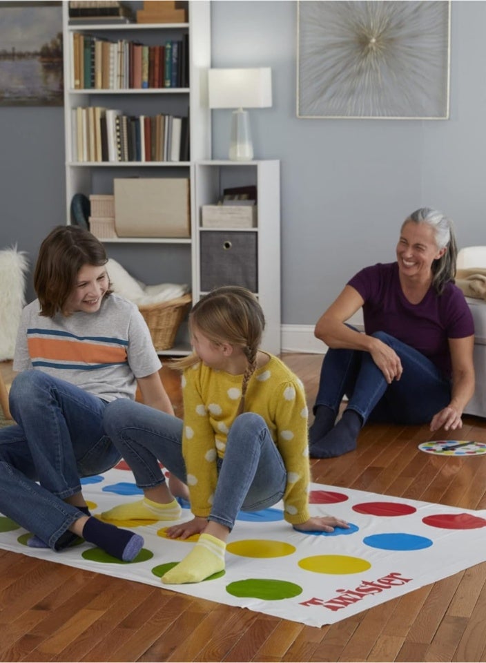 تويستر تحدي السجادة الملتوية: لعبة ممتعة في الأماكن المغلقة والمفتوحة لحفلات العائلة والأطفال - فكرة هدية رائعة - Image 2