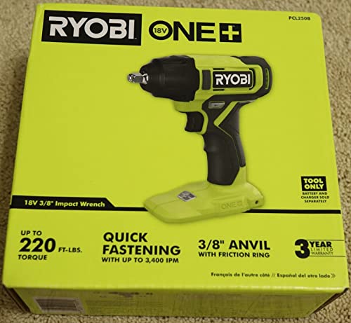 Ryobi مفتاح ربط لاسلكي Ryobi PCL250B 3/8 بوصة (أداة فقط) - Image 1