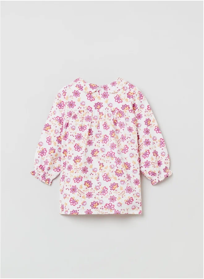 او في اس Ovs Girls Floral Dress In Flannel