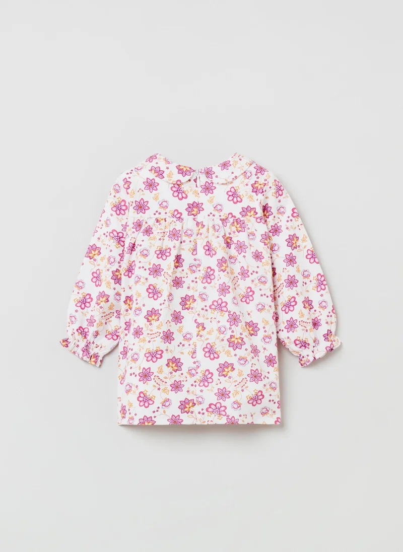 او في اس Ovs Girls Floral Dress In Flannel