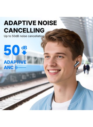 Air Pro 4i Noise Cancelling Wireless Earbuds, Hi-Res Sound with LDAC, 6 Mics AI ENC Clear Call, 40H Playtime, Surround Sound, Multipoint Connection, Bluetooth 5.4 Earbuds, Wireless Charging - view 3
