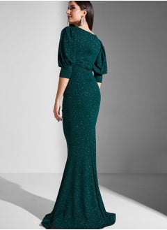 Ella Limited Edition Ruched Slit Detail Dress  - Image 2