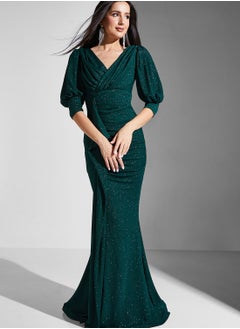 Ella Limited Edition Ruched Slit Detail Dress  - Image 1