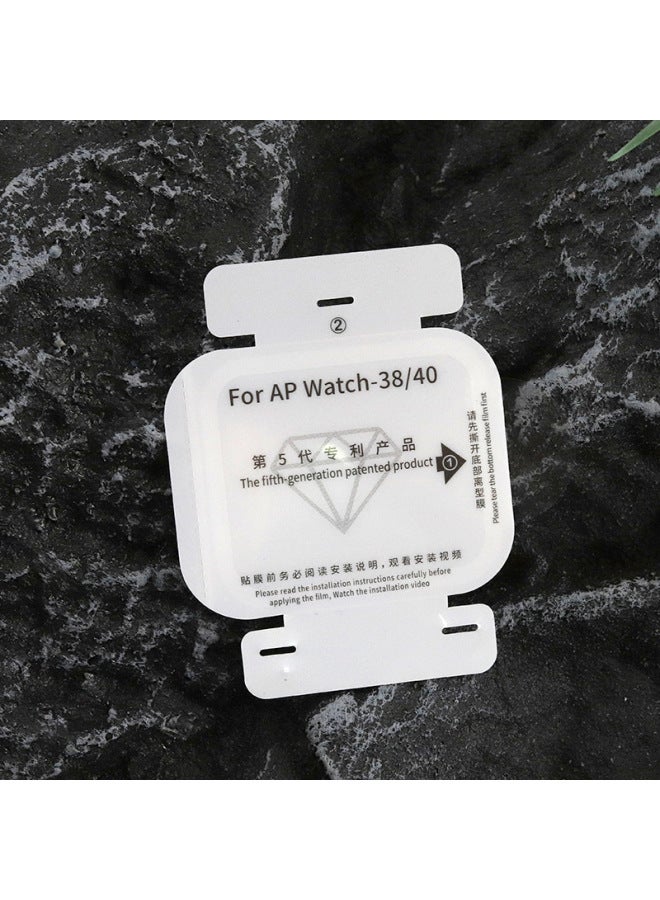 For Apple Watch Film S10 Iwatch Film Hydrous Film Anti-fingerprint Protective Film Applewatch Watch Film-Color:Small Bags Are Specially Designed For Ten Generations In One Piece-Dimensions:46mm（s10）  - Image 4