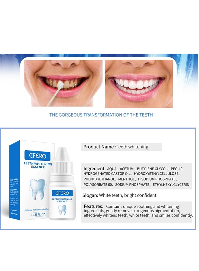 efero Teeth Whitening Essence - Powder Clean Oral Hygiene Whiten Teeth Remove Plaque Stains Fresh Breath Oral Hygiene Dental Tools - Image 4