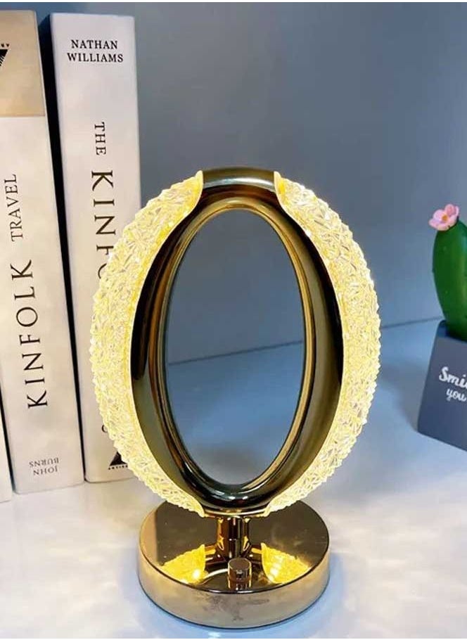 Bakhoor BoSidin Luxury Modern Crystal LED Lamp Touch Control Dimmable Table Lamp For Home Office and Shop Decore  - Image 2