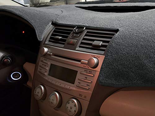 AKMOTOR Dash Cover Dashboard Cover Mat Pad Fit for Toyota Camry 2007 2008 2009 2010 2011 Gray