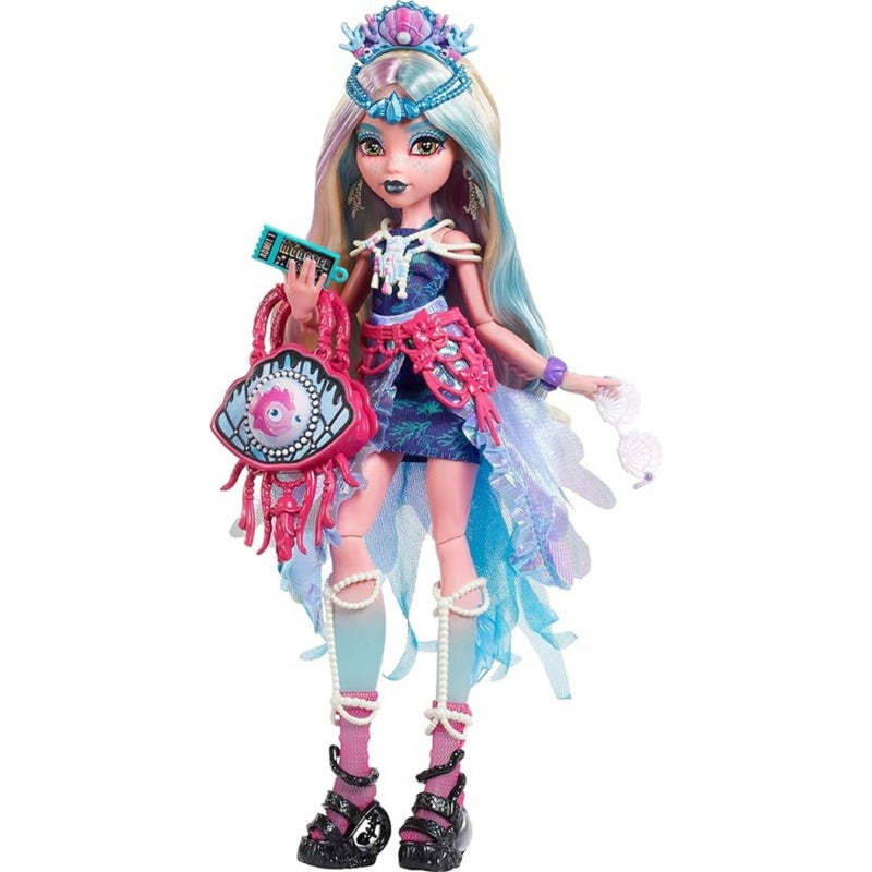 MONSTER HIGH دمية لاجونا بلو من مونستر هاي في مهرجان الوحوش (31.75 سم) - Image 1