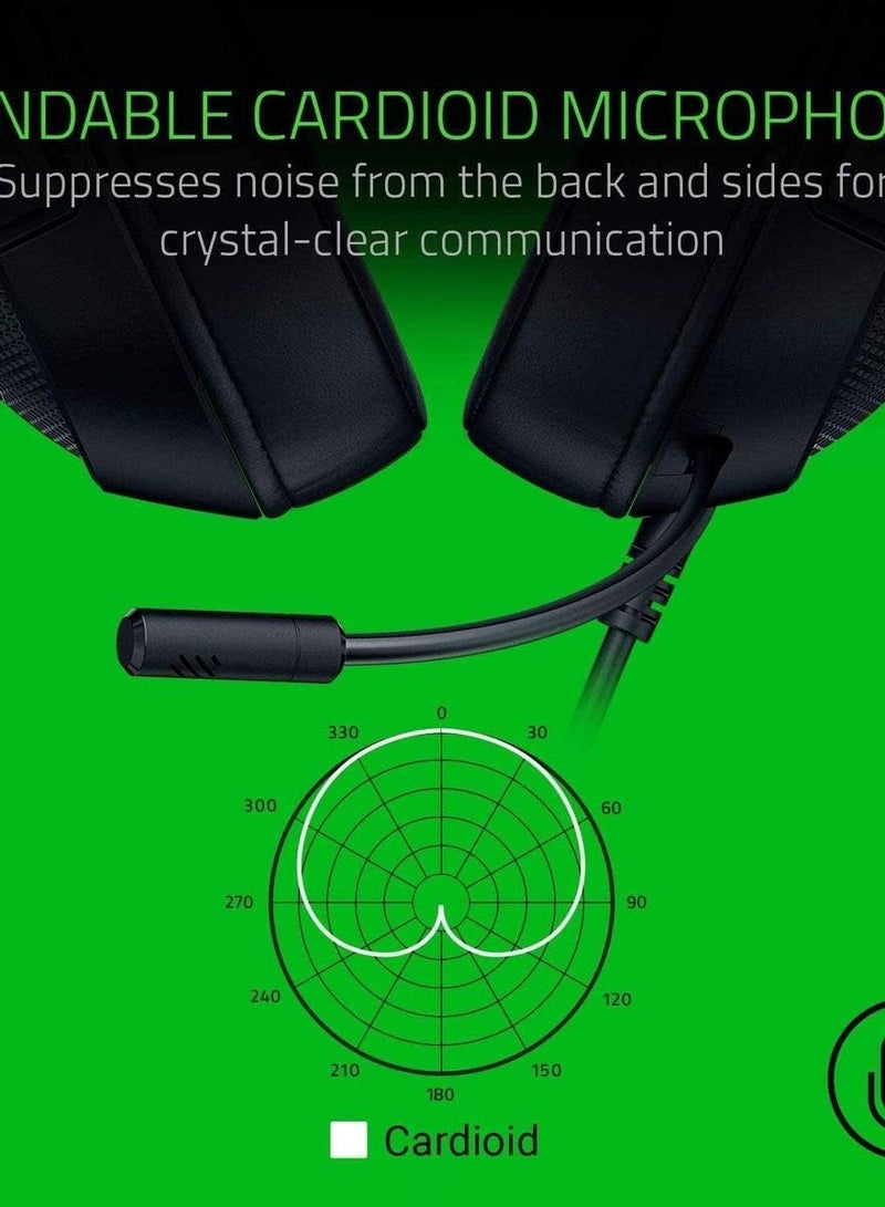 Ultra light gaming headset, 7.1 surround sound, lightweight frame, bendable heart-shaped microphone, for PC, Xbox, PS4 and Nintendo Switch, classic black -  - Image 5