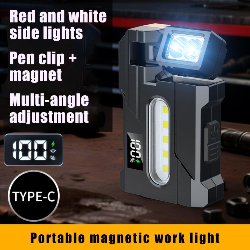 HOSYH G5 Flashlight,Ultra-Compact 800 Lumens Rechargeable EDC Flashlight, Powerful LED G5 Flash Light for Everyday Carry & Outdoor Use,1200mAh - Image 2